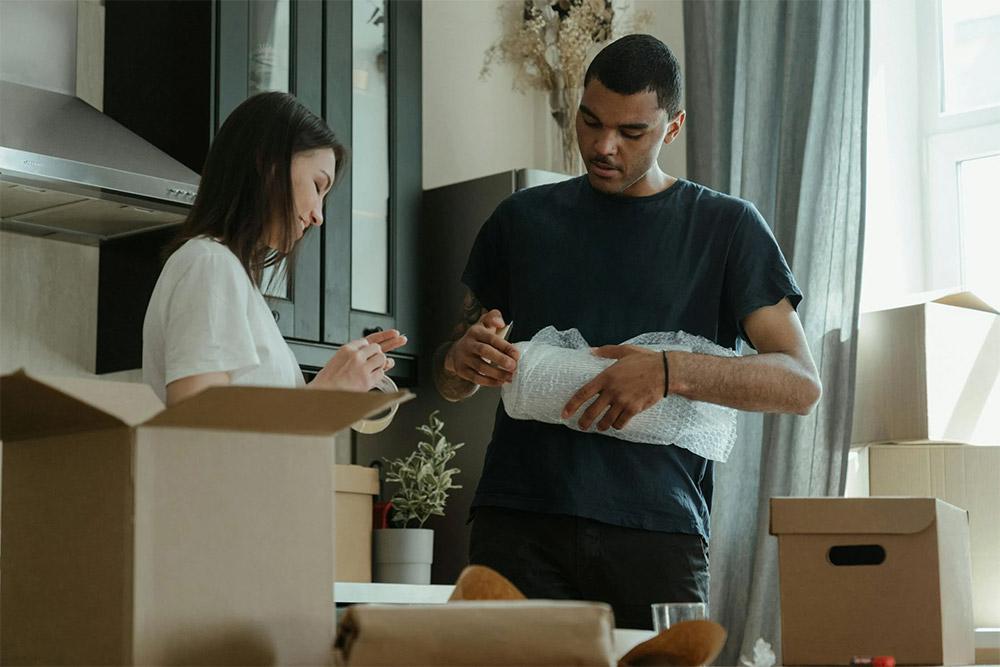 Can a moving company help wrap and protect valuables before moving house?